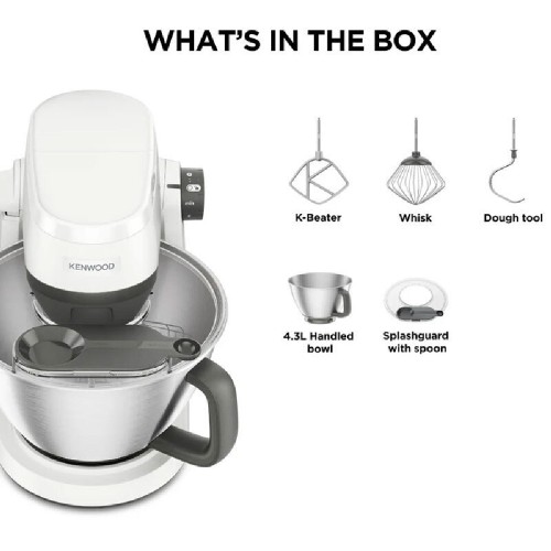 FOOD PROCESSOR  KHC30.000WH MULTI TASKER ΛΕΥΚΗ / INOX 1000W 4.3LT